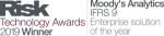 무디스 애널리틱스가 IFRS 9 솔루션으로 2019년 리스크 기술 상을 수상했다