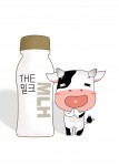 건국우유 캐릭터 공모전 최우수상에 선정된 밀쿠