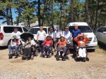 광주교통약자이동지원센터는 장애인여름바다체험대회를 위해 차량을 지원했다