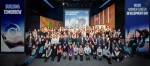 볼보그룹코리아가 여성 임직원 100여명을 대상으로 여성 경력 개발의 날(Women Career Development Day) 워크숍을 개최한 후 기념사진을 촬영하고 있다