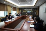 김포대학교 관계자 및 김포시청 교육지원과 담당 공무원들이 코로나19 감염 예방 및 외국인 유학생 관리를 위한 대책회의를 진행하고 있다