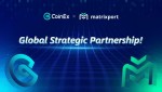 CoinEx and Matrixport announce global partnership to provide better service to users