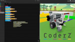 CoderZ 코딩교육 진행 화면