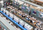 삼성전자가 오픈한 서울 영등포 타임스퀘어 ‘갤럭시 노트20 스튜디오’ 전경