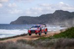 이탈리아에서 열린 2020 월드랠리챔피언십 6차 대회에서 현대자동차 ‘i20 Coupe WRC 랠리카가 달리고 있다