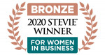 캑터스 커뮤니케이션즈가 2020 여성 기업인 스티비 대상 동상을 수상했다