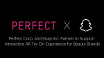 퍼펙트가 스냅과 뷰티 브랜드를 위한 소통형 AR 체험 제공 파트너십을 체결했다