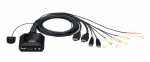 에이텐은 USB 4K HDMI 케이블 KVM 원격 포트 CS22H 스위치를 공개했다