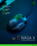 레이저(RAZER)가 다중접속(MMO) 게임에 최적화한 게이밍 마우스 ‘Razer Naga X’를 출시했다