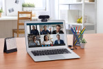 프레젠테이션, 교육 및 회의 등에 쉽게 활용할 수 있는 초광각 95° USB 웹캠