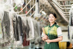 크린토피아가 전문적인 세탁 서비스를 제공하기 위해 세탁 전문가 육성에 힘쓰고 있다