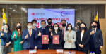 김포대학교가 지비에이코리아와 글로벌 네트워크 강화 등을 위해 업무협약을 체결했다