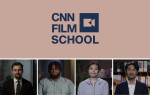 왼쪽부터 CNN 필름 스쿨 영화 장학 프로그램 장학생 뉴욕대 세르게이 하르토노(Serge Kharytonau), UC버클리 스카일러 글로버(Skyler Glover), 한국예술종합