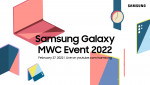 삼성 갤럭시 MWC 이벤트 2022 초대장
