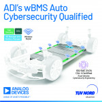 아나로그디바이스가 무선 배터리 관리 시스템, 차량용 사이버 보안 인증을 획득했다