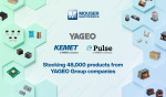 마우저가 5만여종의 YAGEO Group 부품을 제공한다