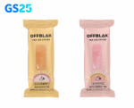 GS25에서 선보이는 오프블랙 허니자몽블랙티와 핑크캐모마일 아이스크림 상품