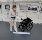 분당서울대병원에서 시범 운영되는 자율주행 전동 휠체어 '휠리'