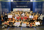2022 청소년스포츠한마당 스쿼시대회 참가자 단체사진