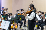 2022년 구로혁신교육지구 천왕마을 오케스트라 연말연주회 공연 모습