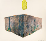 하석홍, Theoria, 2023, Canvas pannel, Acrylic, mixed media, 72×80cm