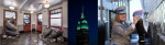 Kong exhibit at the Empire State Building Observatory; ESB lit in Tripadvisor Green; ESB Host on the