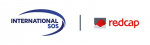 인터내셔날SOS 로고와 레드캡투어 로고