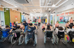 SK행복나눔재단, 장애 아동∙청소년 위한 휠체어 운동 체험 행사 진행