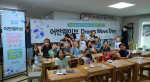 어반웨이브 사회적협동조합이 남양주 화도읍에 위치한 아람지역아동센터 아동들에게 두드림 지원 활동을 펼쳤다