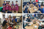 2023년 청소년 국제 교류 프로그램 지원사업 ‘Remind of Korean Food’ 프로그램 진행 장면