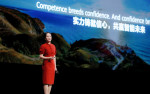 Sabrina Meng, Huawei’s Deputy Chairwoman, Rotating Chairwoman, and CFO, speaking at Huawei Connect 2