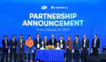 FPT - Landing AI partnership announcement ceremony took place at FPT Techday 2023 in Hanoi (Photo: B