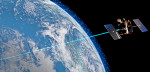 원웹의 위성망을 활용한 한화시스템 ‘저궤도 위성통신 네트워크’ 가상도