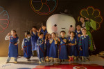 전통생활문화교육 ‘쿵떡쿵떡 놀이학당’의 ‘데굴데굴 우리놀이’에 참가한 어린이들