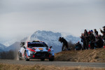 2024 WRC 몬테카를로 랠리에서 질주하는 현대팀 ‘i20 N Rally1’ 차량