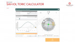 Launch of New Features, discover the unique Incision Location Optimization tool on SAV-IOL Toric Cal