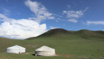 몽골 테를지 초원 게르