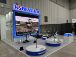 ‘2024 대한민국 국방산업발전대전’에 참가한 대한항공 부스 전경