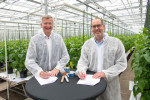 Peter Poortinga (CEO, Solynta) and Frank Terhorst (Head of Strategy & Sustainability, Crop Science, 