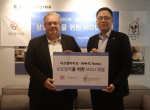제프리 존스 RMHC Korea 회장(왼쪽)과 서훈교 대상웰라이프 대표이사(오른쪽)