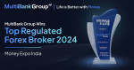 MultiBank Group Receives ‘Top Regulated Forex Broker’ Award at Money Expo India 2024 (Graphic: Busin