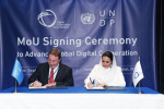 DCO and UNDP enter a new partnership to bridge global digital divide and accelerate progress towards