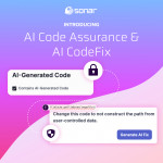 Sonar introduces AI Code Assurance and AI CodeFix to improve the quality of code produced by generat