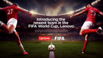 Lenovo named Official FIFA Technology Partner to enhance fan experiences and global broadcasts. (Gra