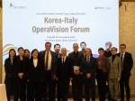 한국-이탈리아 오페라 전문가 교류회(Korea-Italy OperaVision Forum) 기념촬영(사진: 한국국제문화교류진흥원)