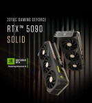 ‘ZOTAC GAMING 지포스 RTX 50 시리즈’는 완전히 새로운 디자인으로 재탄생한 △ZOTAC GAMING 지포스 RTX 5090 SOLID OC △ZOTAC GAMING 