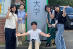 사이버한국외대 재학생들이 일본 니가타현립대학이 주최한 ‘2025 대학연대 국제교류 세미나’에 참석했다(사진=사이버한국외대 소속 참가자 5인)