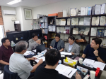 한국저영향개발협회에서 탄소 감축 인증 심사를 진행하는 모습