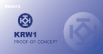 비댁스, 원화 스테이블코인 ‘KRW1’ 발행 및 기술 검증 완료