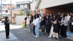 9월 10일 남서울대학교 학생들이 봉명커뮤니티센터에 방문해 현장답사를 하고 있다